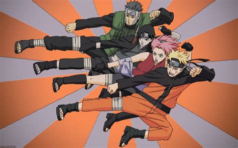 Equipo 7 con Yamato y Sai