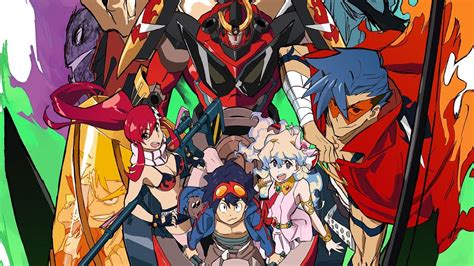 Evolución de los mechas de Gurren Lagann
