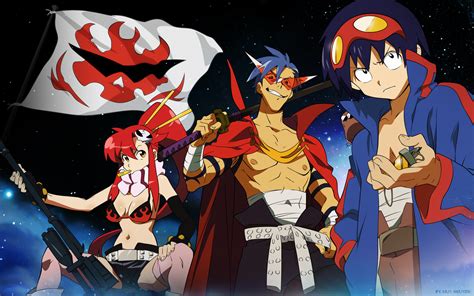 Tengen Toppa Gurren Lagann en acción