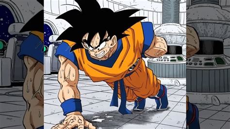 Secuencia de entrenamiento de Goku