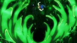 Panther Lily luchando contra Neppa y su Magia de Ácido