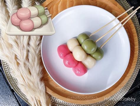 Dango tricolor japonés