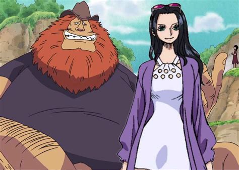 Nico Robin y Saul reunidos