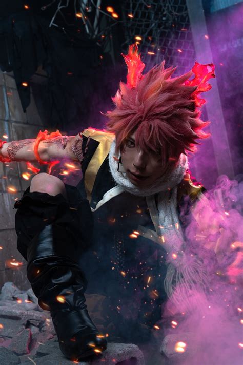 Natsu Dragneel con su atuendo característico