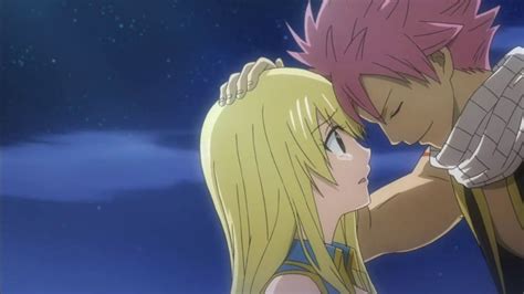 Natsu y Lucy en una cita fallida