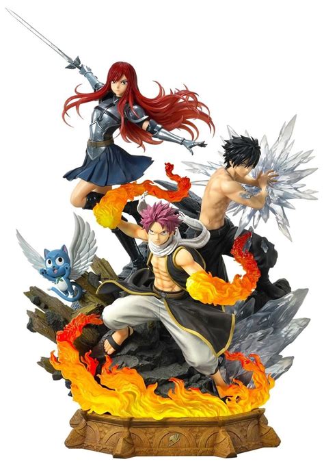 Erza Scarlet en combate con Natsu Dragneel