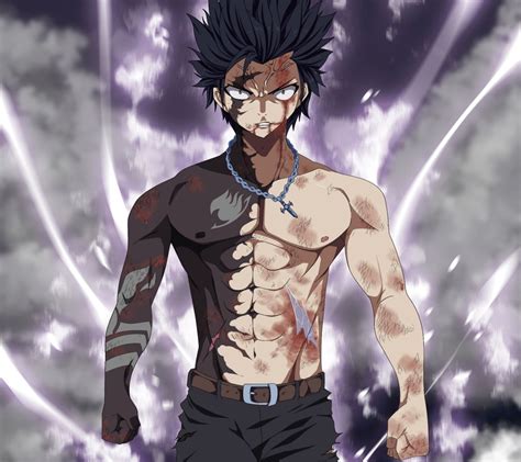 Gray Fullbuster utilizando magia de hielo
