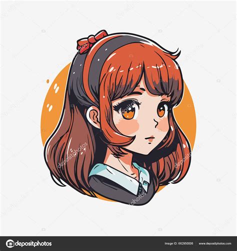 Icono de anime con estilo japonés