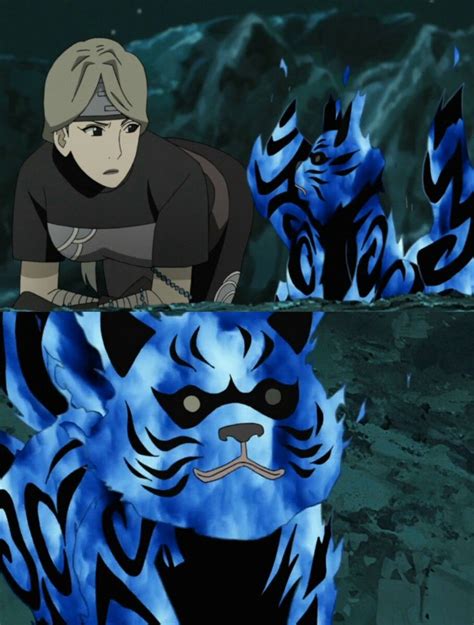 Yugito Nii transformándose en Matatabi