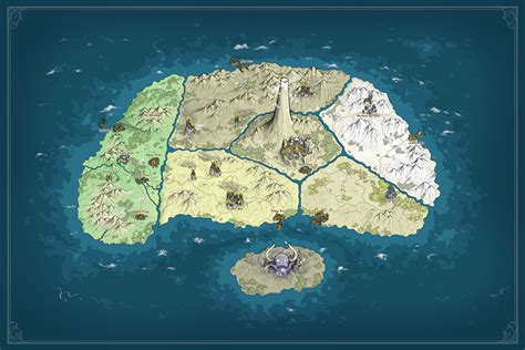 Mappa de Wano Kuni