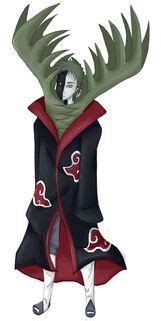 Apariencia de Zetsu con sus dos mitades