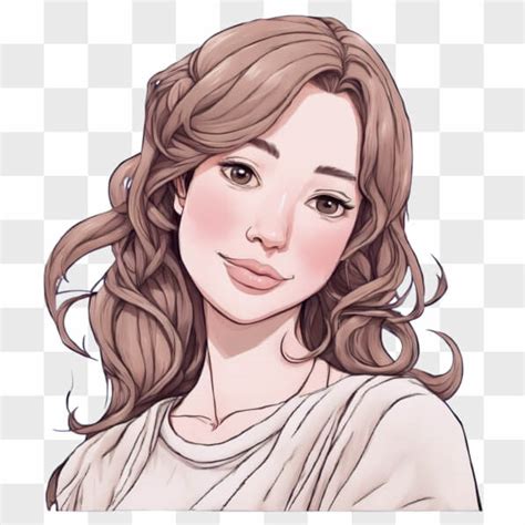 Retrato de Hitch Dreyse con cabello ondulado