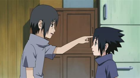 Itachi y Sasuke de niños