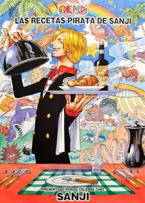 Sanji preparando un plato exquisito