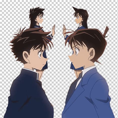 Ilustración de Shinichi Kudo y Kaito Kuroba