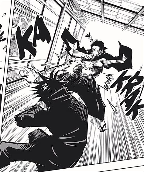 Megumi Fushiguro enfrentando a Kamo Noritoshi