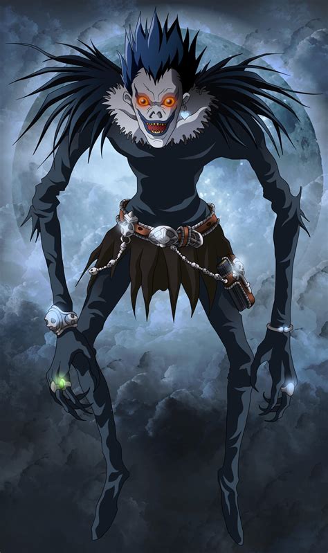 Ilustración de Ryuk, el Shinigami