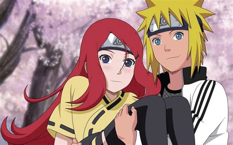 Ilustración de Minato y Kushina protegiendo a Naruto