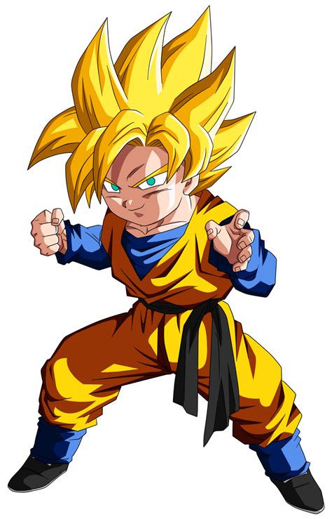 Son Goten en Super Saiyajin