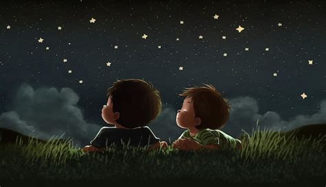 Bulma mirando las estrellas, pensativa