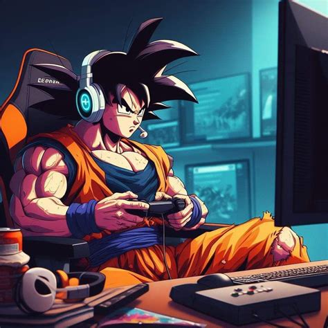Son Goku usando Kaiōken en la película 