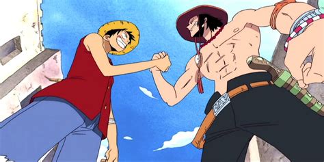 Encuentro de Luffy y Ace en Arabasta