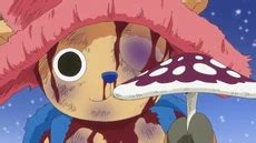 Chopper llorando ante la muerte de Hiriluk