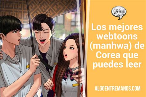 Ilustración de webtoon coreano con personajes de fantasía