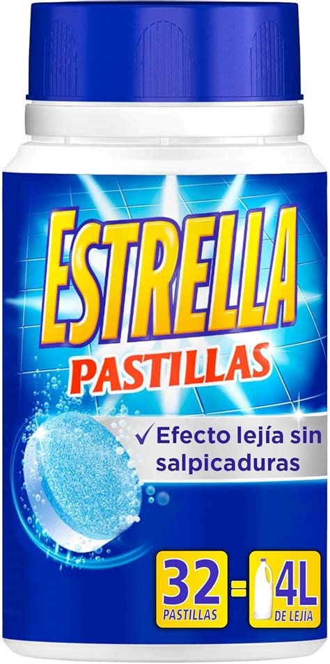 Pastillas de lejía concentrada