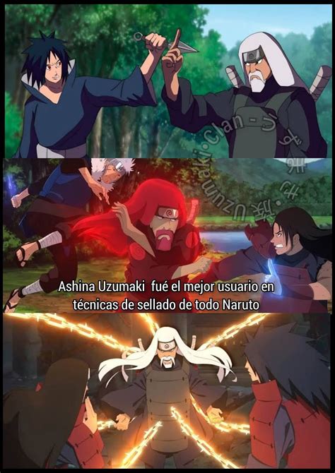 Representación de la invocación de la Shinigami por un miembro del clan Uzumaki.