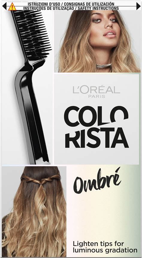 Proceso de decoloración paso a paso con L'Oréal Colorista Effects