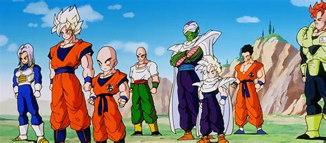 Esquema de las muertes de los Guerreros Z en el futuro de Trunks