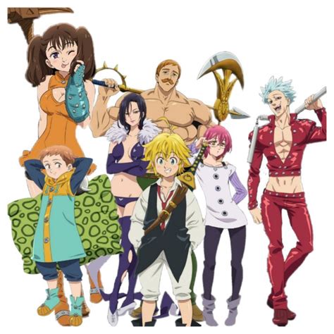 Personajes principales de Los Siete Pecados Capitales