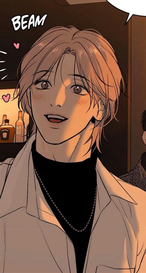 Ilustración de personajes atractivos de manhwa