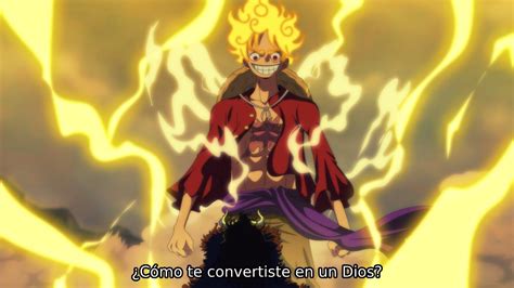 Luffy con el poder de Nika