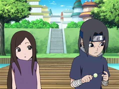 Itachi consolando a Izumi