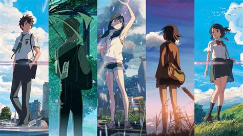 Makoto Shinkai dirigiendo una escena de animación
