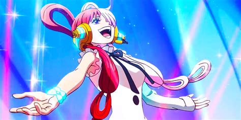 Luffy confrontando a Uta en One Piece Film: Red.