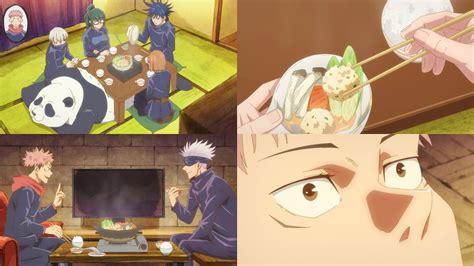 Yuji Itadori comiendo un objeto maldito