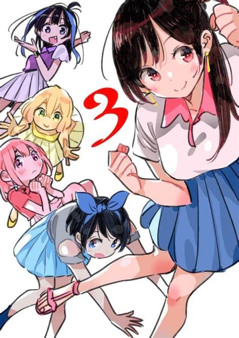 Ilustración del staff principal de la temporada 3 de Rent-a-Girlfriend