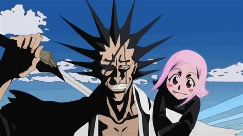 Kenpachi y Yachiru en el pasado
