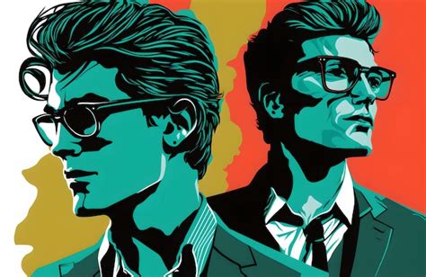 Ilustración de manga estilo Yaoi con dos personajes masculinos.