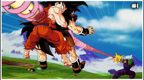 Goku y Piccolo contra Raditz