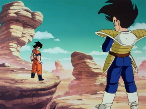 Goku vs Vegeta en Dragon Ball Z Kai