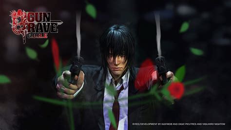 Brandon Heat con su arma en Gungrave