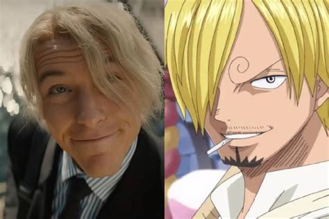 Taz Skylar como Sanji en la serie de Netflix