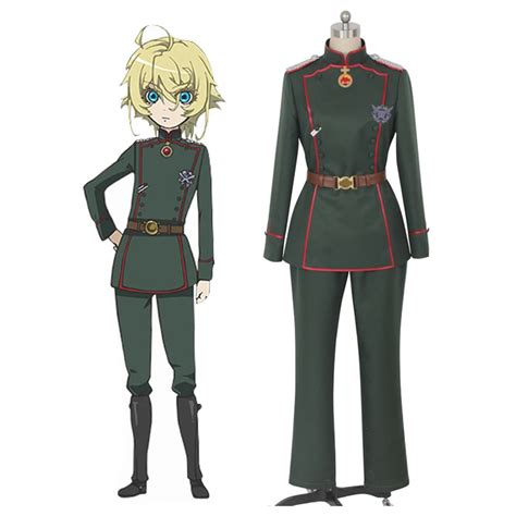 Tanya the Evil en uniforme militar