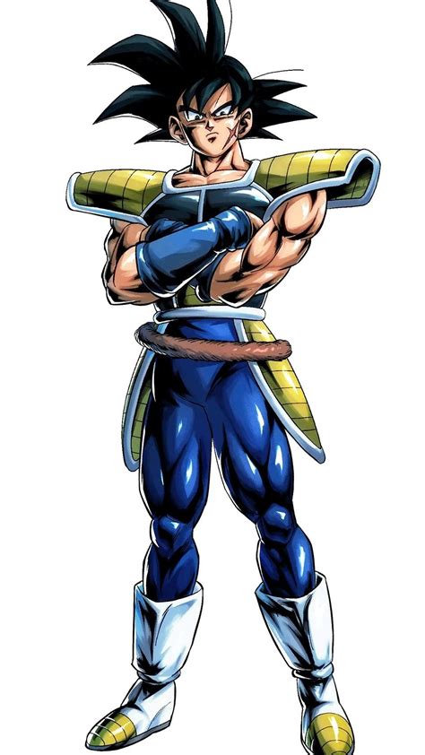 Ilustración de Bardock en su estado base