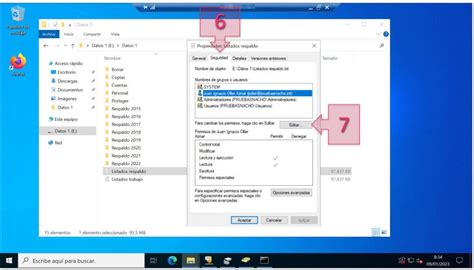 Captura de pantalla del archivo de configuración de controles