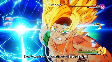 Goku transformándose en Super Saiyan en Dragon Ball Z Kakarot